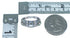 Cubic Zirconia Genuine Sterling Silver Turquoise Inlay Wedding Ring Size 6-1/2 LX113186